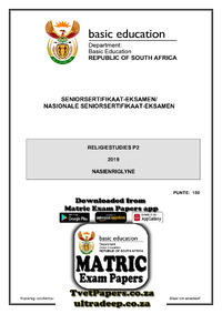 Religion Studies P2 May-June 2019 Memo Afr.pdf